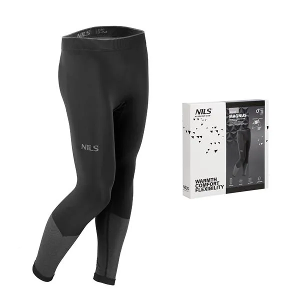 BTS0464 Spodnie Termoaktywne Męskie 2XL/3XL Magnus NILS - Czarne
