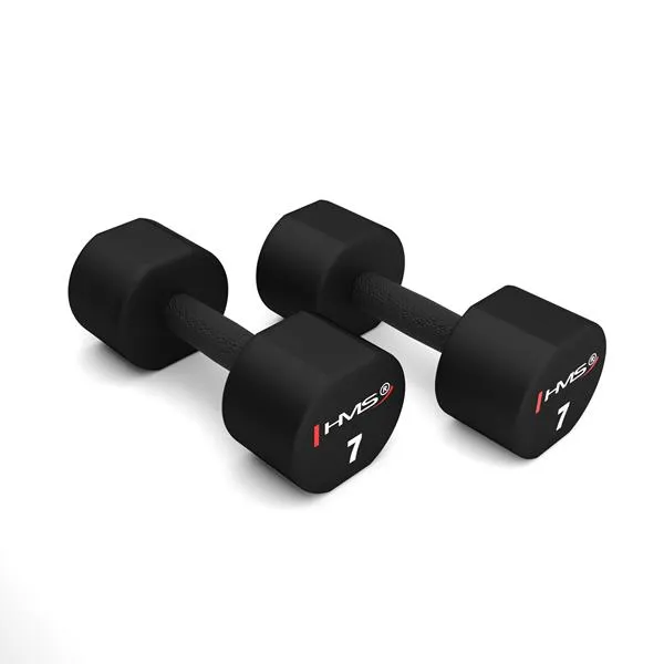 HPT07 2 x 7 kg Hantle Poliuretanowe TPU Hms