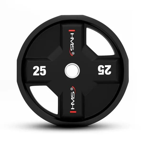 TPC25 Talerz Olimpijski Poliuretanowy Cpu 25 kg Hms