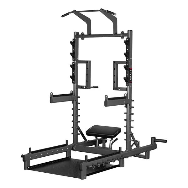 SMP01 Stojak Multifunkcyjny Z Platformą Do Podnoszenia Ciężarów I Hip Thrust Commercial Hms