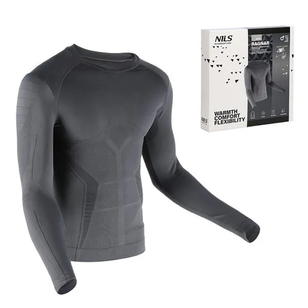 BTK0060 Koszulka Termoaktywna Męska 2XL/3XL Ragnar NILS - Szara