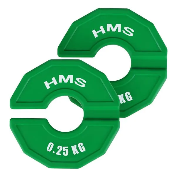 TSN25 Talerz Na Sprzęt Do Treningu Siłowego I Fitness Typu Nakładka 2 x 0.25 kg Hms