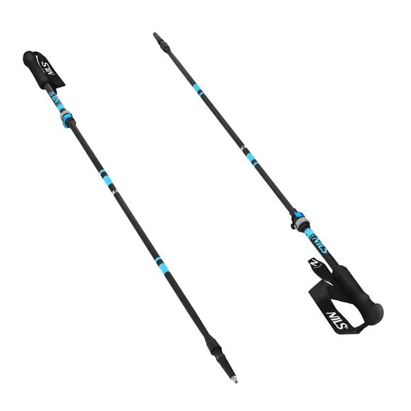 TK8604 Kije Trekkingowe Składane NILS
