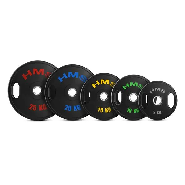 TOG10 2 x 10 kg Talerz Olimpijski Ogumowany 2 x 10 kg Hms