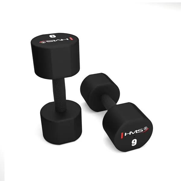 HPT09 2 x 9 kg Hantle Poliuretanowe TPU Hms
