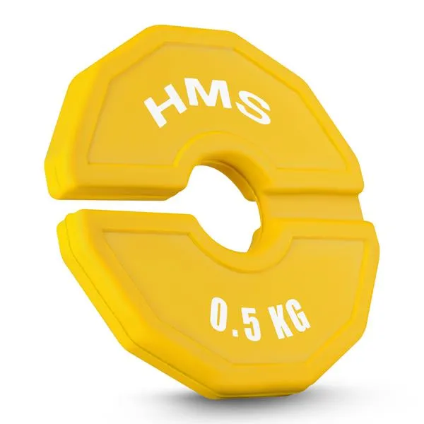 TSN50 Talerz Na Sprzęt Do Treningu Siłowego I Fitness Typu Nakładka 2 x 0.5 kg Hms