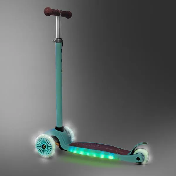 HLB1310 LED Hulajnoga Dziecięca NILS Fun - Fioletowa