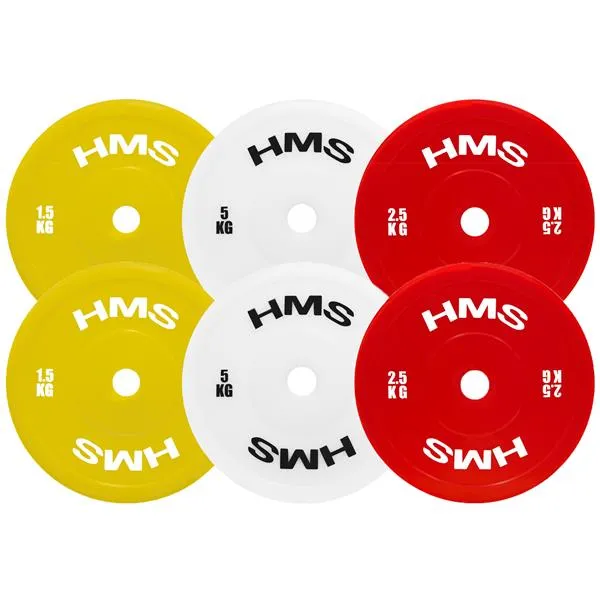TPP01 Yellow Talerz Olimpijski PE 2 x 1.5 kg Hms