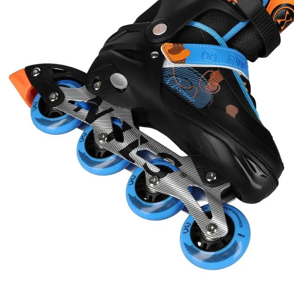 NA13808 Łyżworolki Cosmo Niebieskie Rozm. M(34-37) NILS Extreme