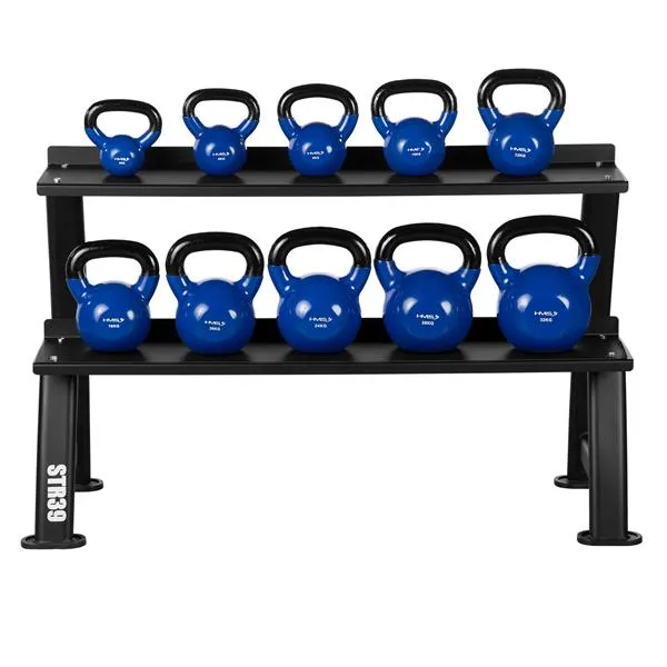 STR39 Stojak Na Kettlebells Dwupoziomowy Commercial Hms