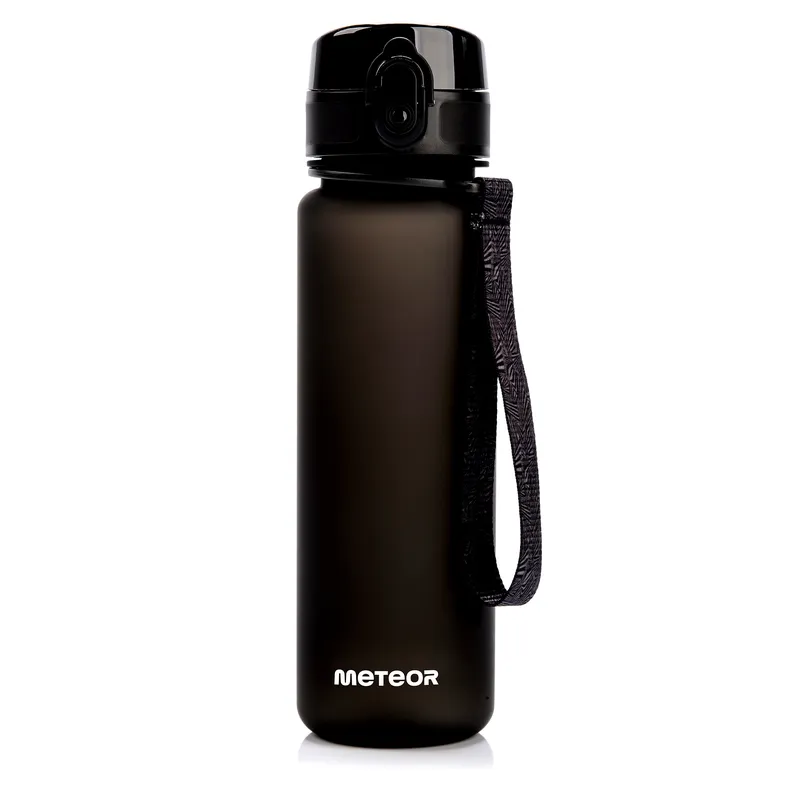Bidon Sportowy METEOR 500 ml - Czarny