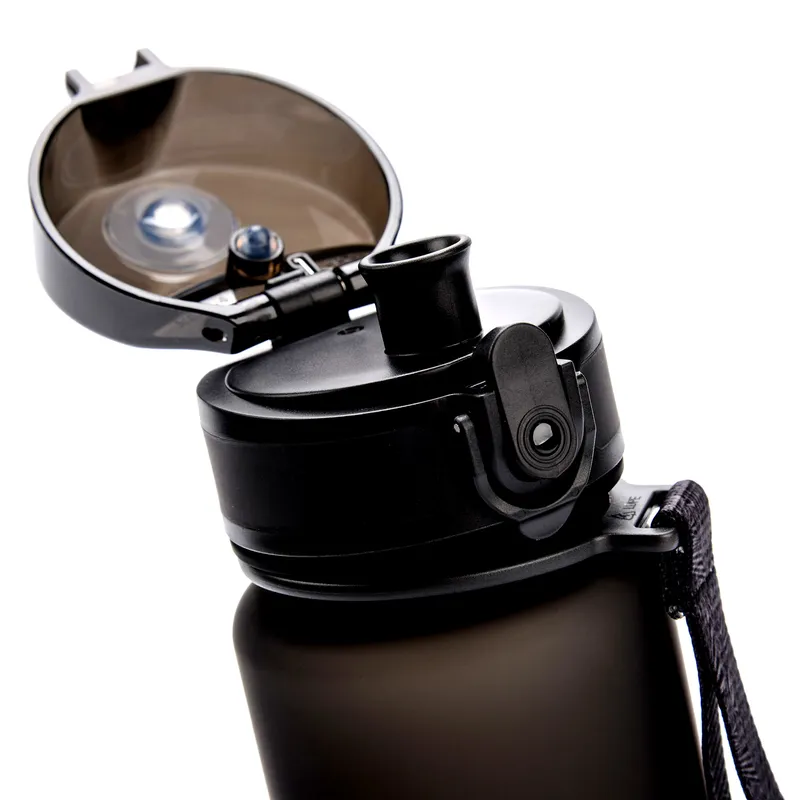 Bidon Sportowy METEOR 500 ml - Czarny