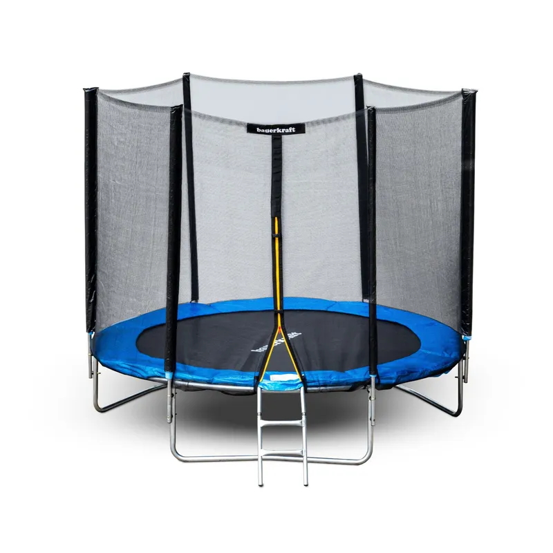 Trampolina Ogrodowa Z Siatką Zewnętrzną 10ft Traken 304 cm