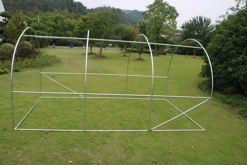 Tunel Foliowy Ogrodowy 10 m² Raven 400 x 250 x 200 cm - Zielony