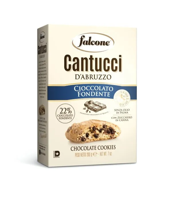 Ciastka Cantucci Cioccolato FALCONE 200g - Czekoladowe