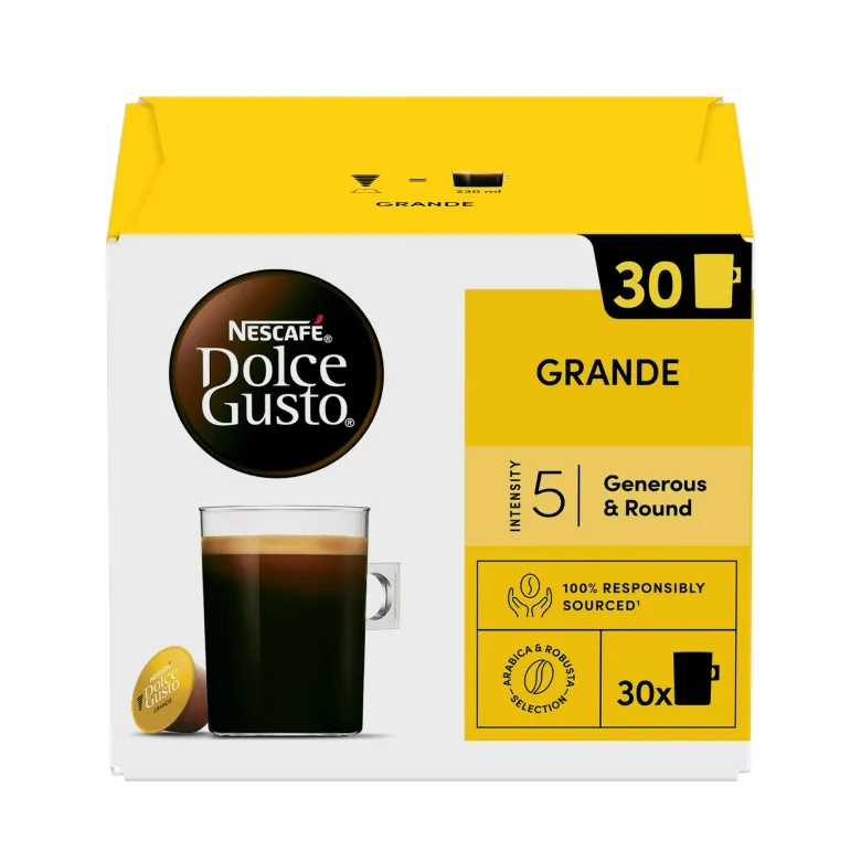 Kapsułki Nescafé Dolce Gusto Grande 30 Sztuk