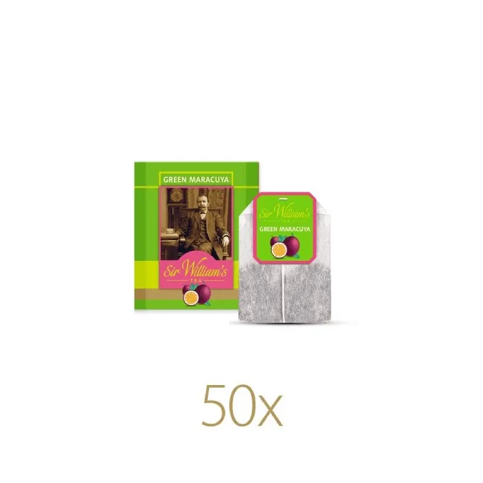 Herbata SIR Williams Tea Green Maracuja 50x1,6g - Zielona