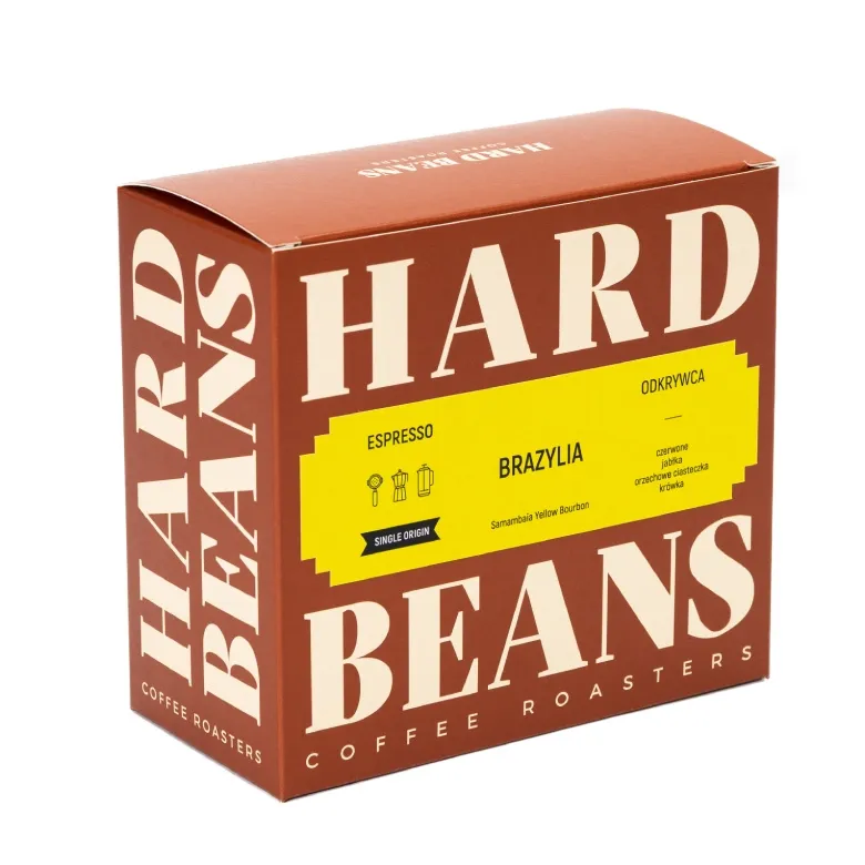 Kawa Ziarnista HARD BEANS Brazylia Samambaia 250g