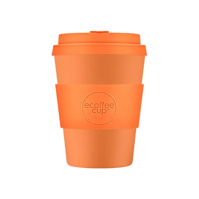 Kubek Na Wynos ECOFFEE CUP Solid Colours Alhambra 350ml - Pomarańczowy