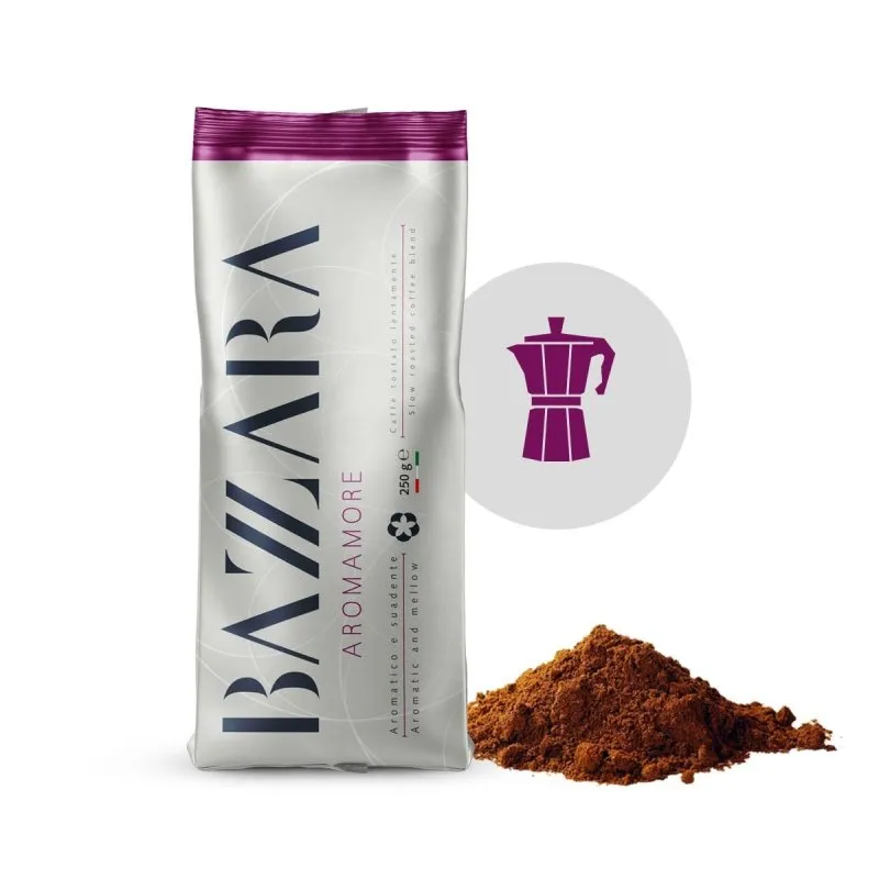 Kawa Mielona BAZZARA AROMAMORE Moka 250g