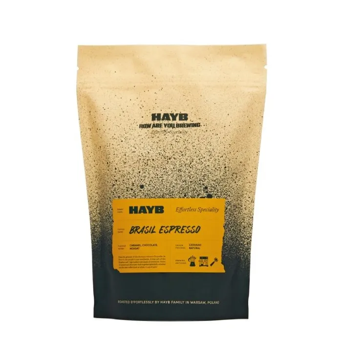 Kawa Ziarnista HAYB Brazil Espresso Cerrado Patrocinio 1kg