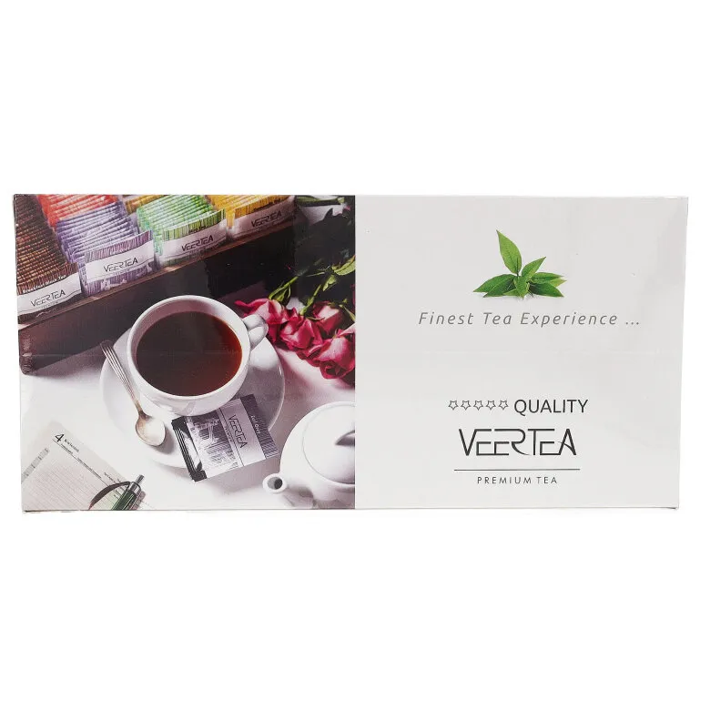 Herbata VEERTEA Winter Applepie Z Jabłkiem I Cynamonem 100x2g - Czarna