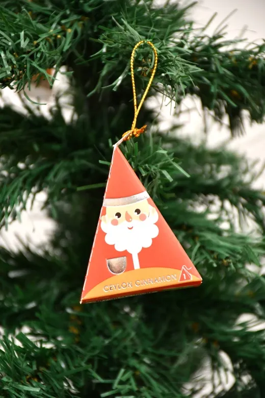 Herbata ENGLISH TEA SHOP Holiday Red Santa Collection - Zestaw 12 Piramidek