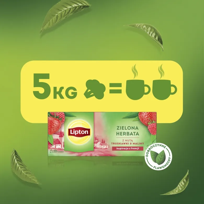 Herbata LIPTON Earl Grey 20x1,6g - Zielona