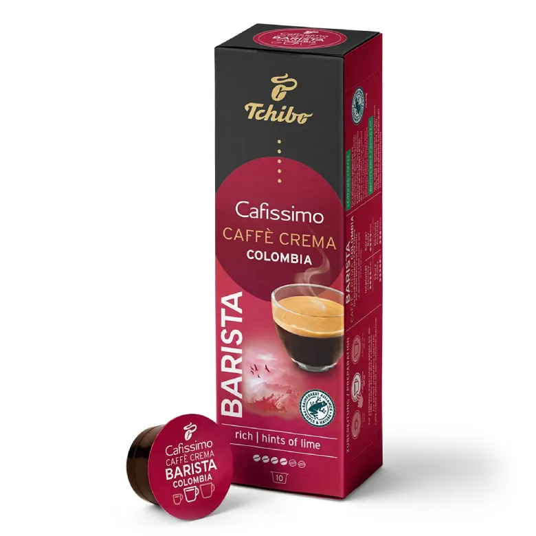Kapsułki TCHIBO Cafissimo Caffè Crema Colombia 10 Sztuk