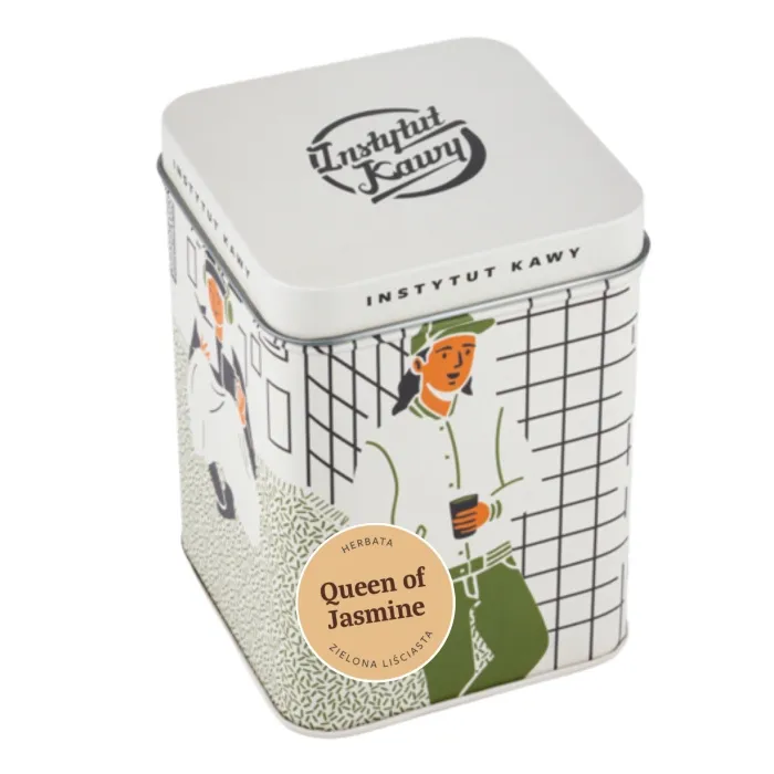 Herbata INSTYTUT KAWY Queen Of Jasmine W Puszce 50g - Zielona