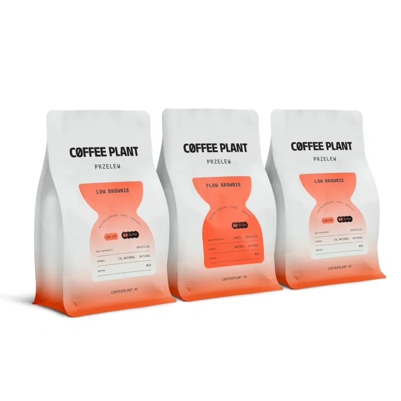 Kawa Ziarnista COFFEE PLANT LOW Brownie 250g