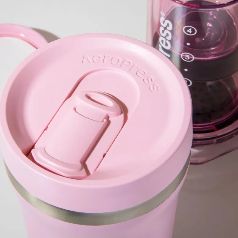 Zaparzacz Do Kawy AEROPRESS Go Plus - Różowy