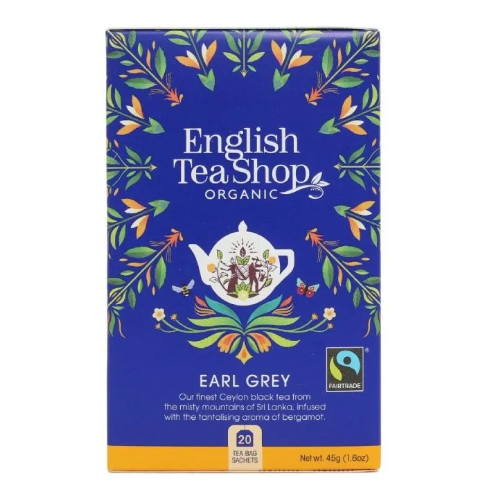 Herbata ENGLISH TEA SHOP Earl Grey 20x2,25g - Czarna