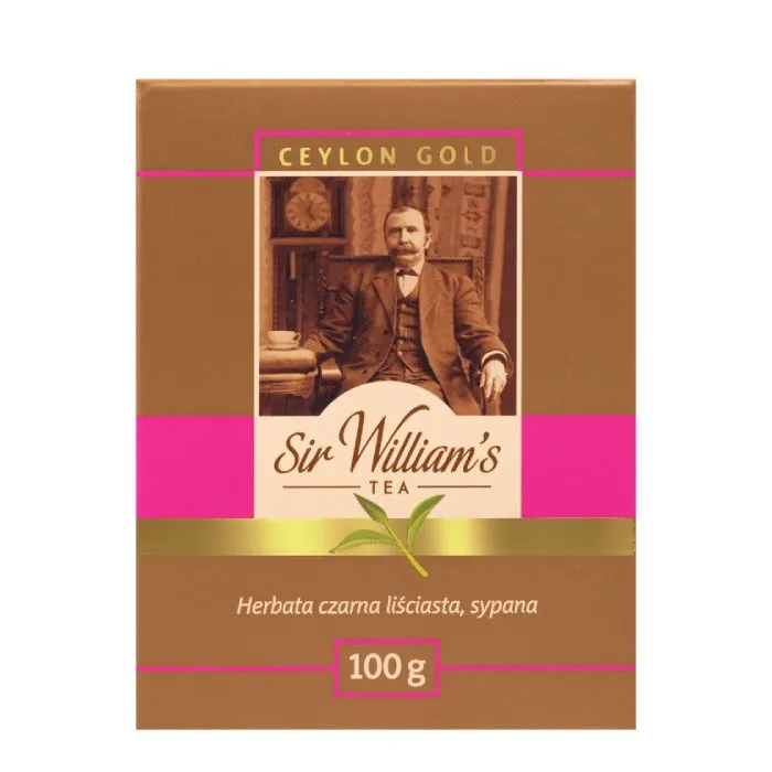Herbata Liściasta SIR Williams Tea Ceylon Gold 100g - Czarna