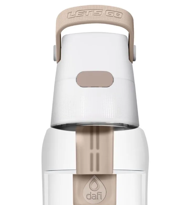 Butelka Filtrująca DAFI SOLID 0,5 l + Filtr Węglowy - Cappuccino