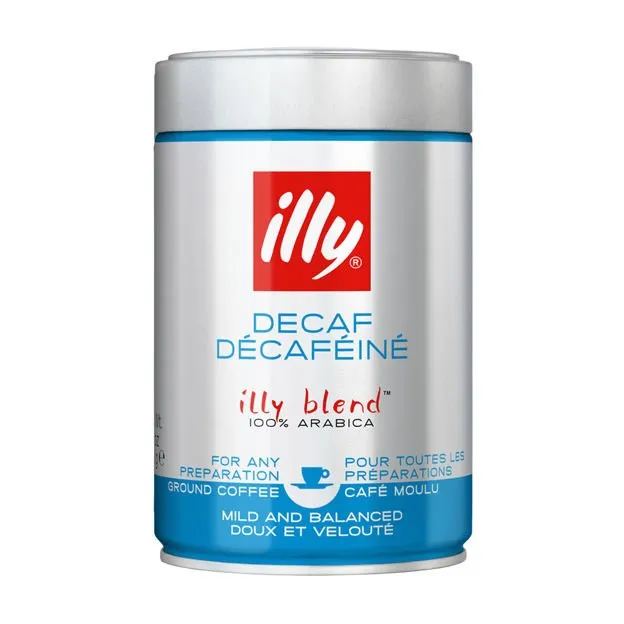 Kawa Mielona ILLY Decaf - Bezkofeinowa 250g