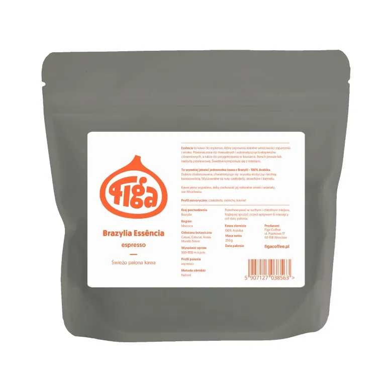 Kawa Ziarnista FIGA COFFEE Brazylia Essencia ESPRESSO 250g