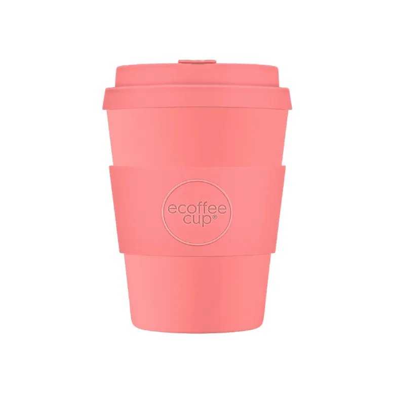 Kubek Na Wynos ECOFFEE CUP Solid Colours Darrell Lea Roth 350ml - Różowy