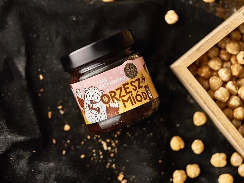 Miód Kremowany Orzeszmiód KRUPIEC 220g
