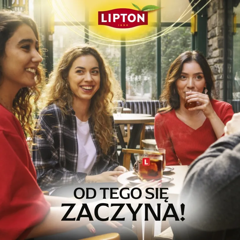 Herbata Czarna LIPTON Earl Grey Lemon 100g - 50 Torebek