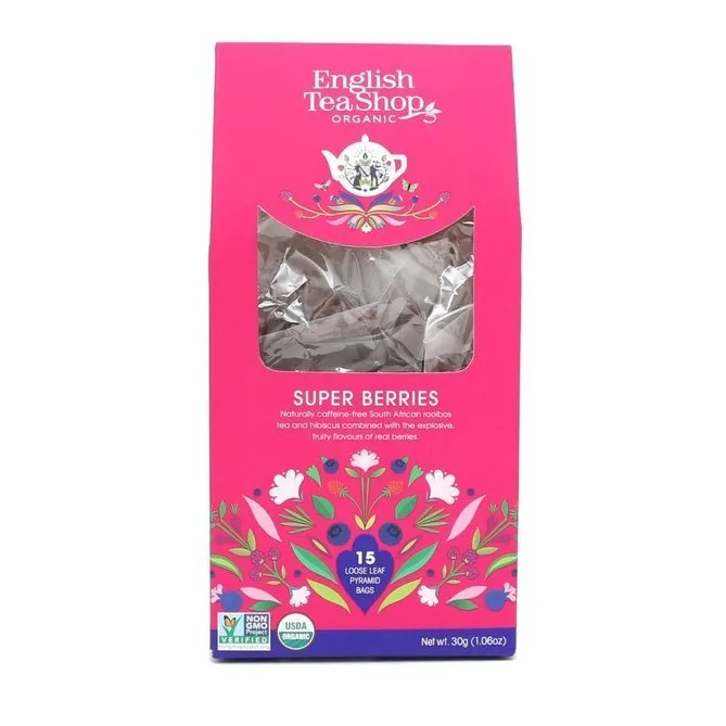 Owocowa Herbata ENGLISH TEA SHOP Super Berries 15x2g