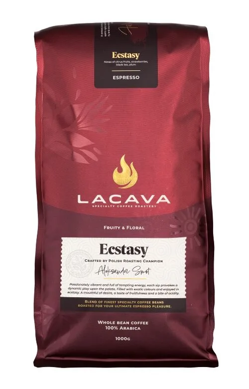 Kawa Ziarnista LACAVA Ecstasy Espresso Blend 1kg