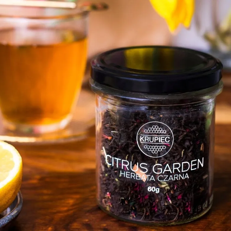 Herbata KRUPIEC Citrus Garden 60g - Czarna