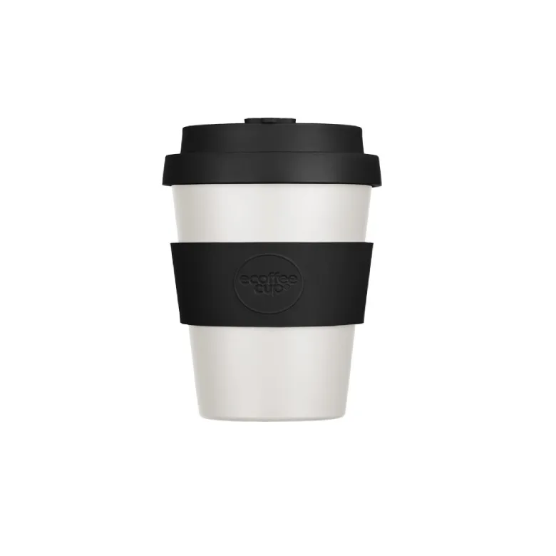 Kubek Na Wynos ECOFFEE CUP Solid Colours 180ml - Black Nature