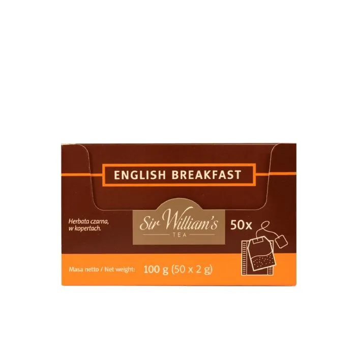 Herbata SIR Williams Tea English Breakfast 50x2g - Czarna