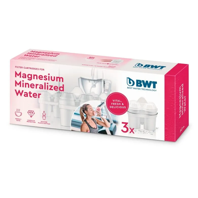 Wkład Filtrujący Wodę BWT Magnesium Mineralized Water - 3 Sztuki