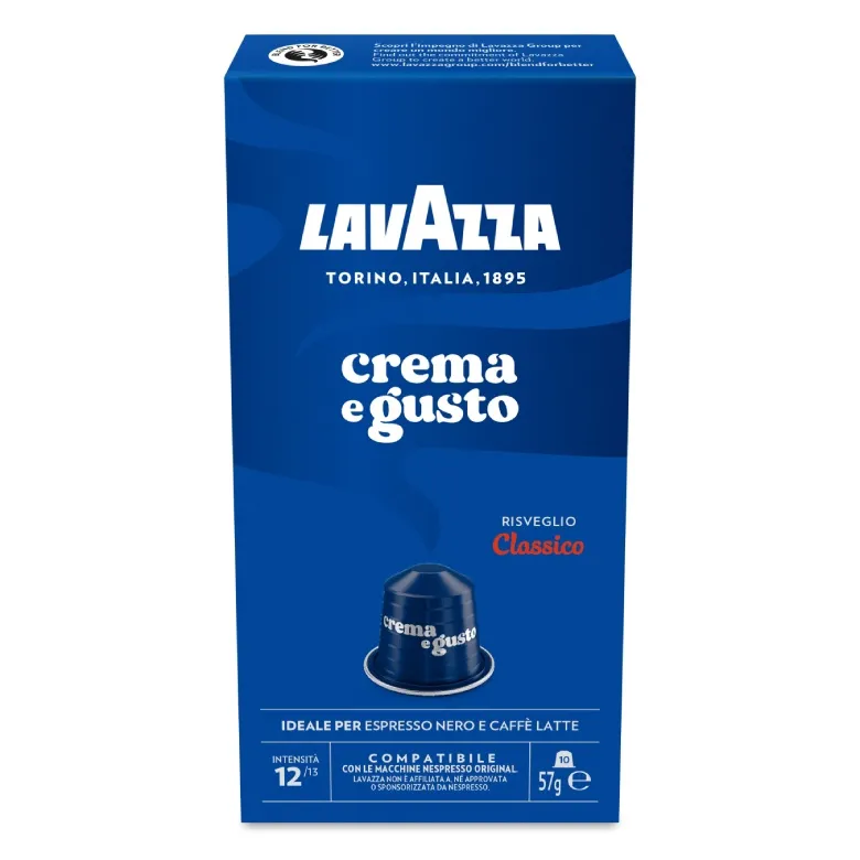 Kapsułki Do Nespresso* LAVAZZA Crema E Gusto Classico 10 Sztuk