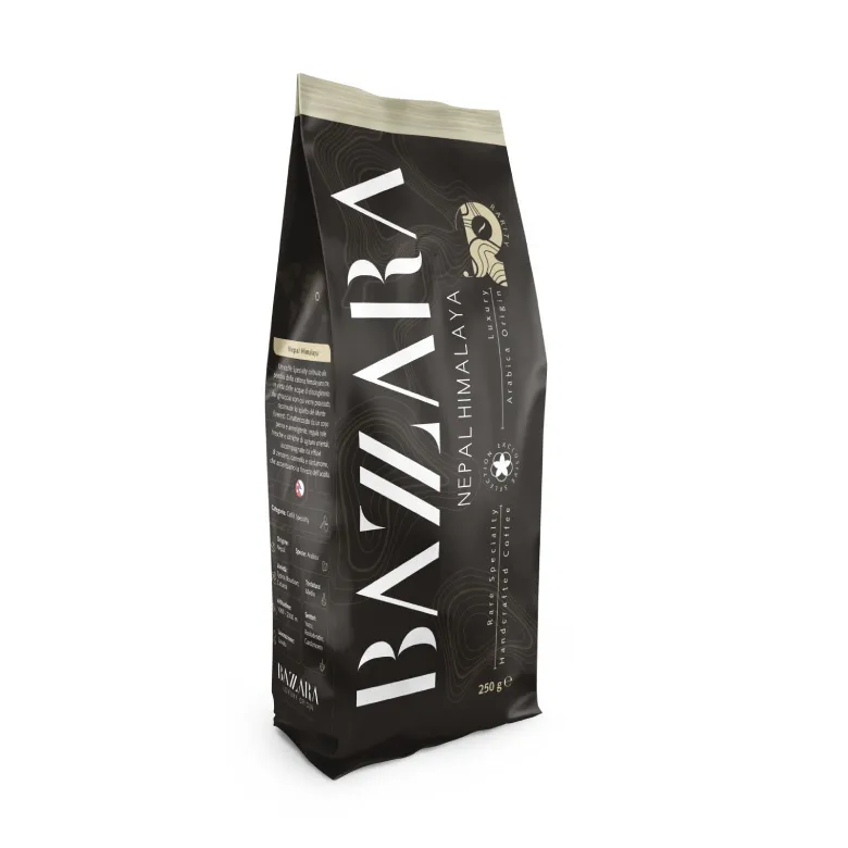 Kawa Ziarnista BAZZARA Rarity Luxury Origin Nepal Himalaya 250g