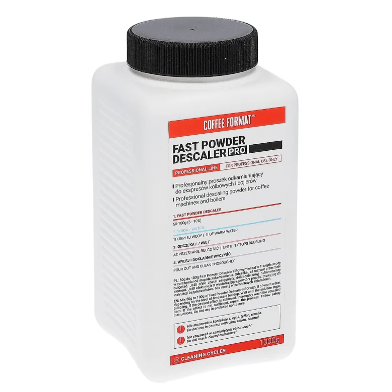 Odkamieniacz COFFEE FORMAT Fast Powder Descaler PRO 1kg