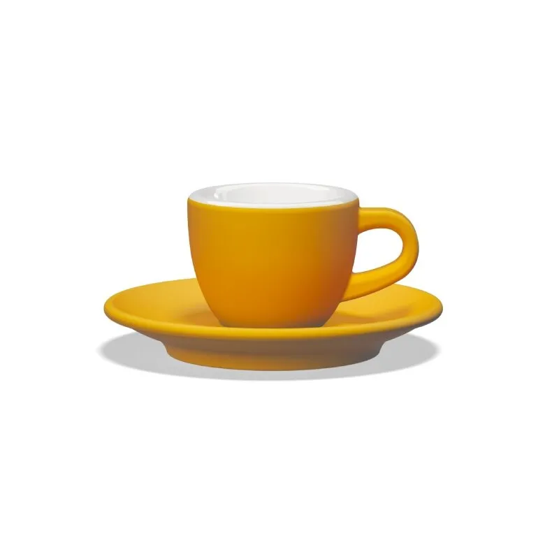 Filiżanka Do Espresso CLUB HOUSE Tulipano 70 ml - Żółta